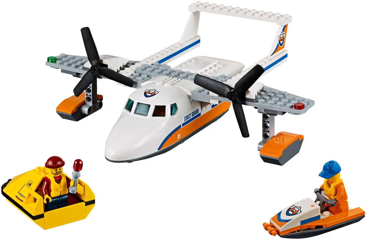 LEGO City 60164 Sea Rescue Plane set