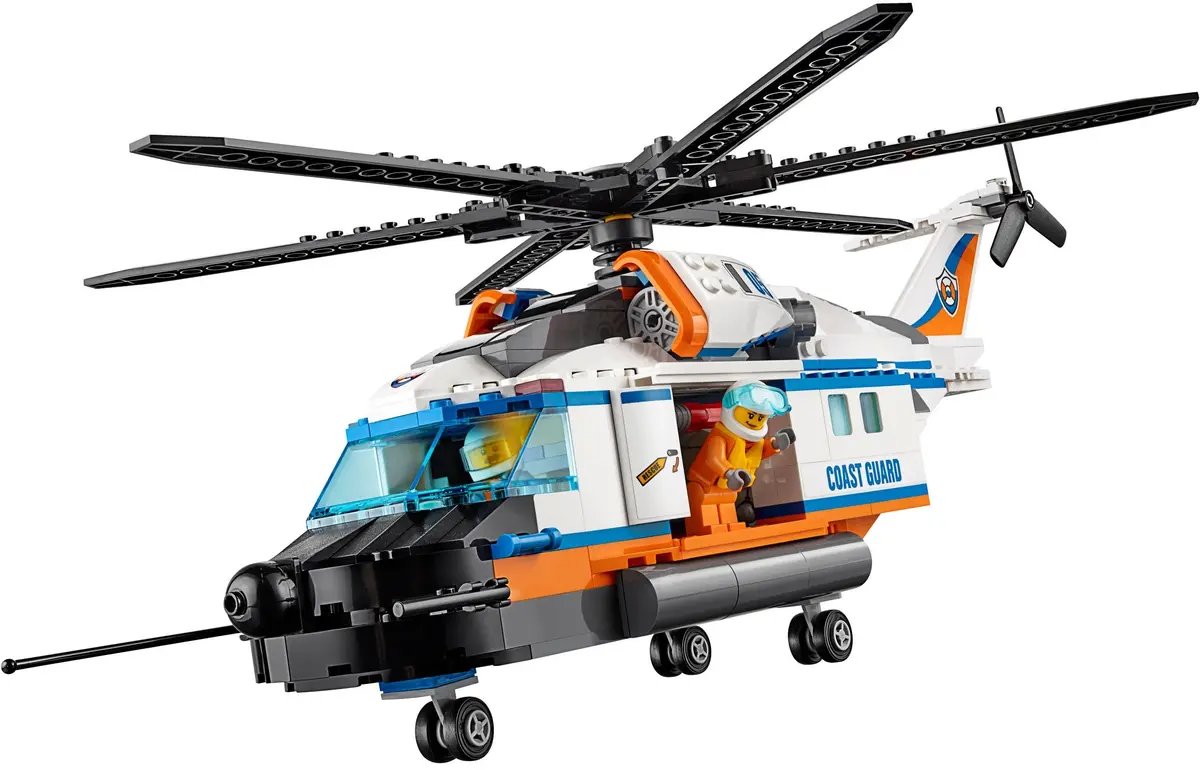 LEGO City 60166 Heavy-Duty Rescue Helicopter set, image 5