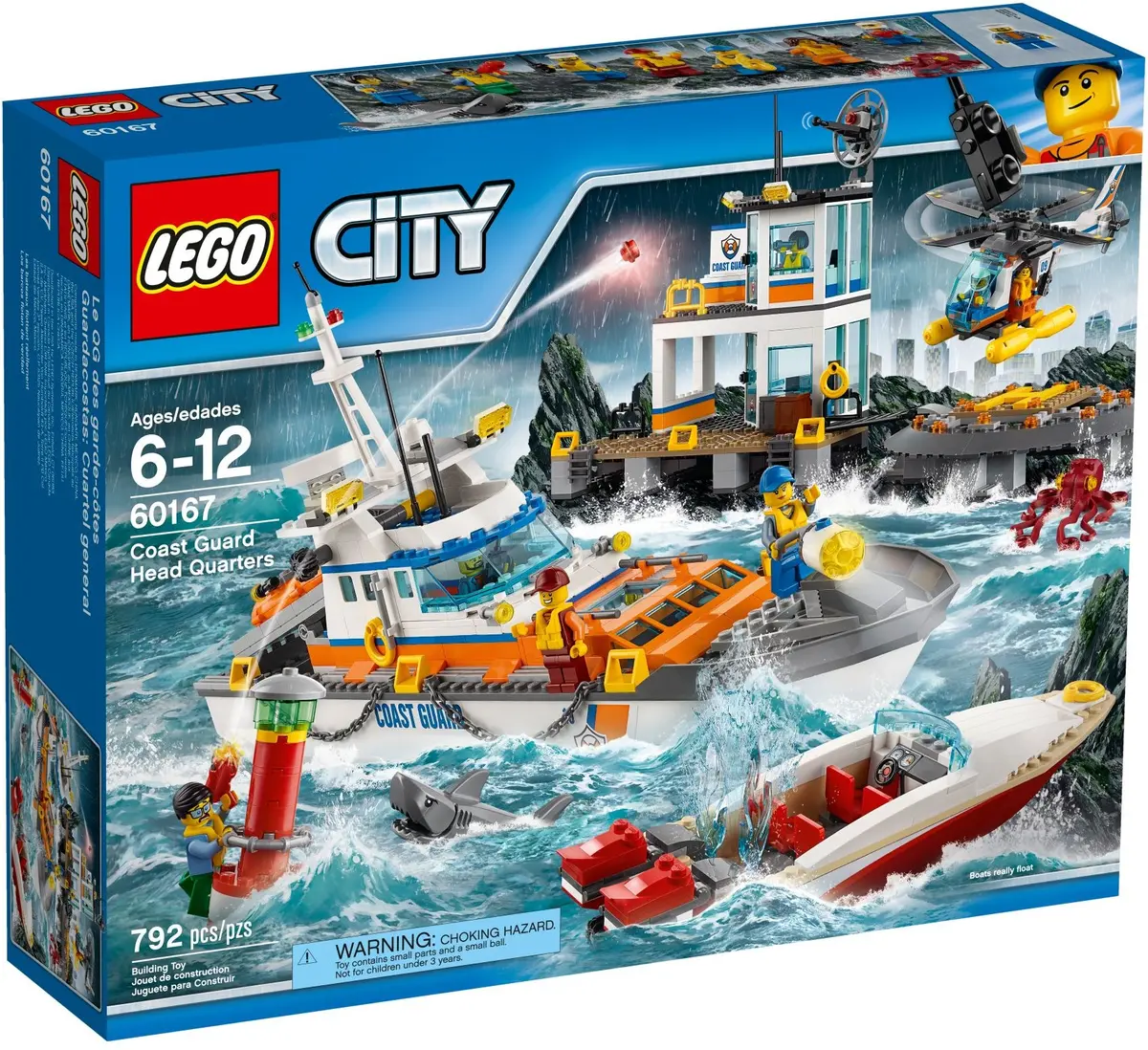 LEGO City 60167 Coast Guard Headquarters set, image 2