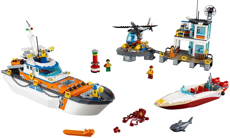 LEGO City 60167 Coast Guard Headquarters set