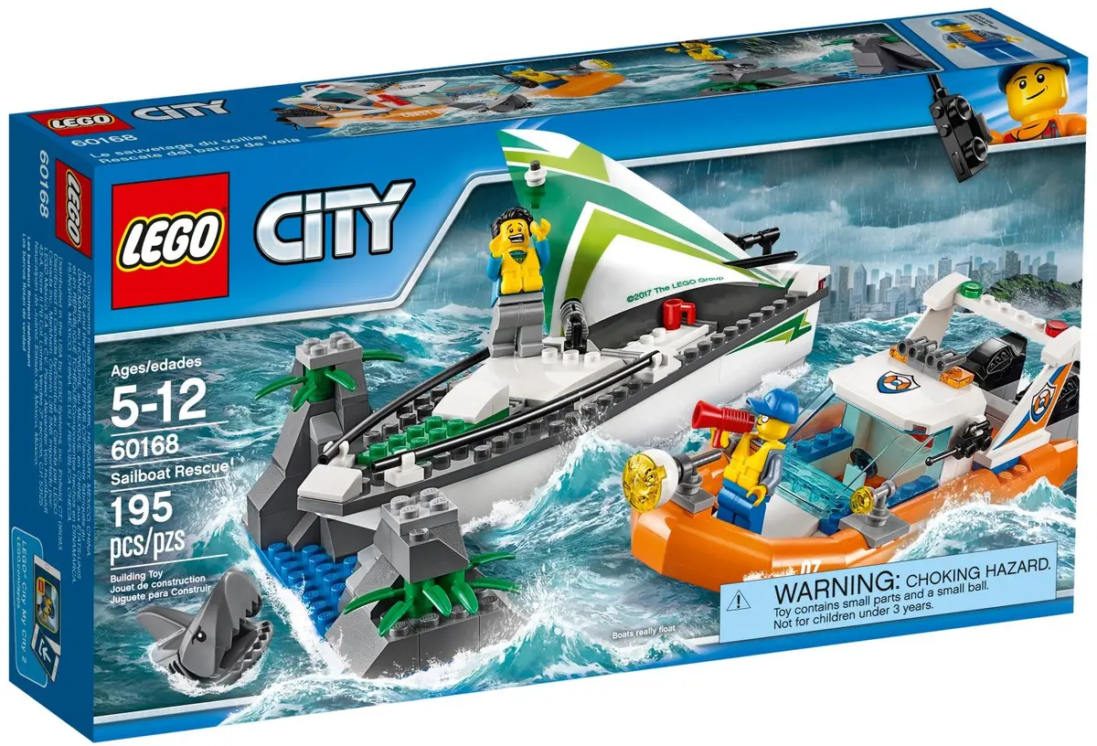 LEGO City 60168 Sailboat Rescue set, image 2
