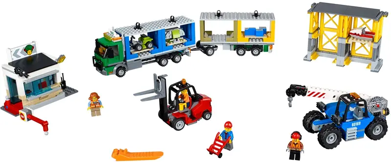LEGO City 60169 Cargo Terminal set
