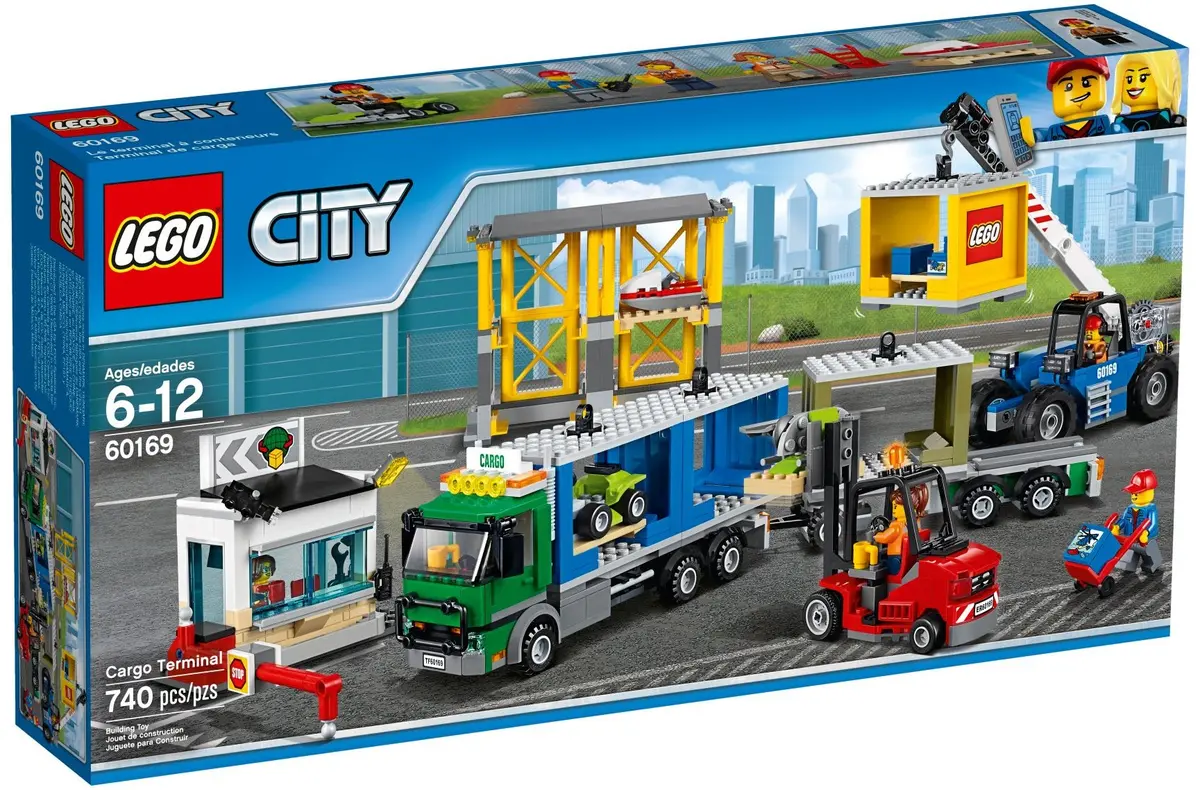 LEGO City 60169 Cargo Terminal set, image 2