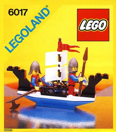 LEGO Castle 6017 King's Oarsmen set