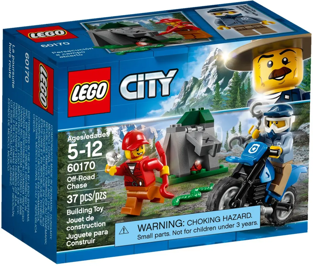 LEGO City 60170 Off-Road Chase set, image 2