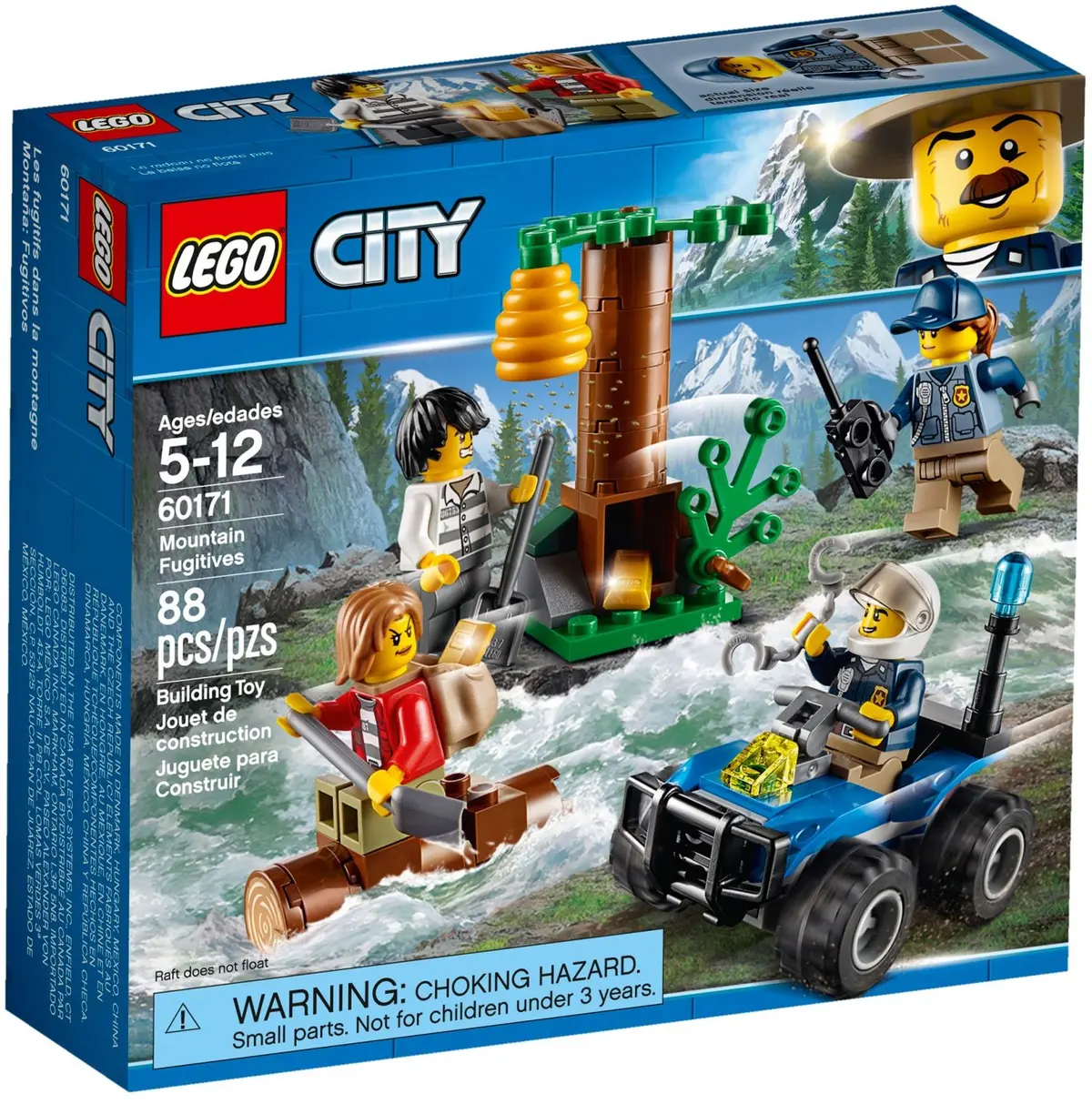 LEGO City 60171 Mountain Fugitives set, image 2