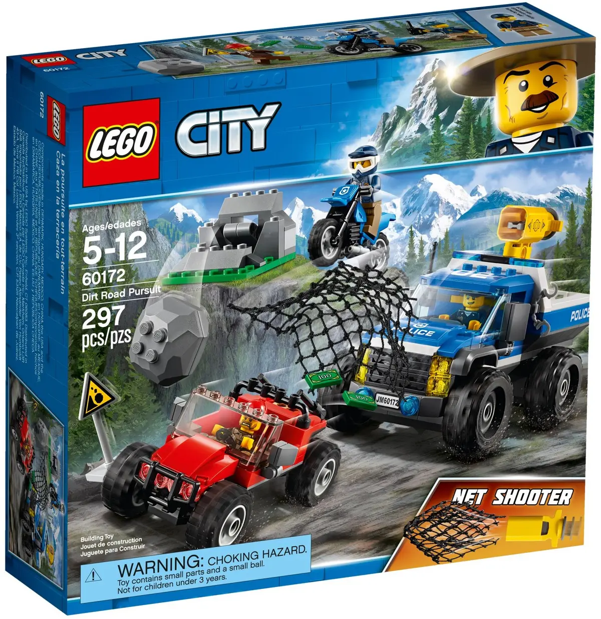 LEGO City 60172 Dirt Road Pursuit set, image 2