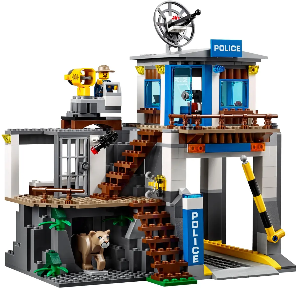 LEGO City 60174 Mountain Police Headquarters set, image 10