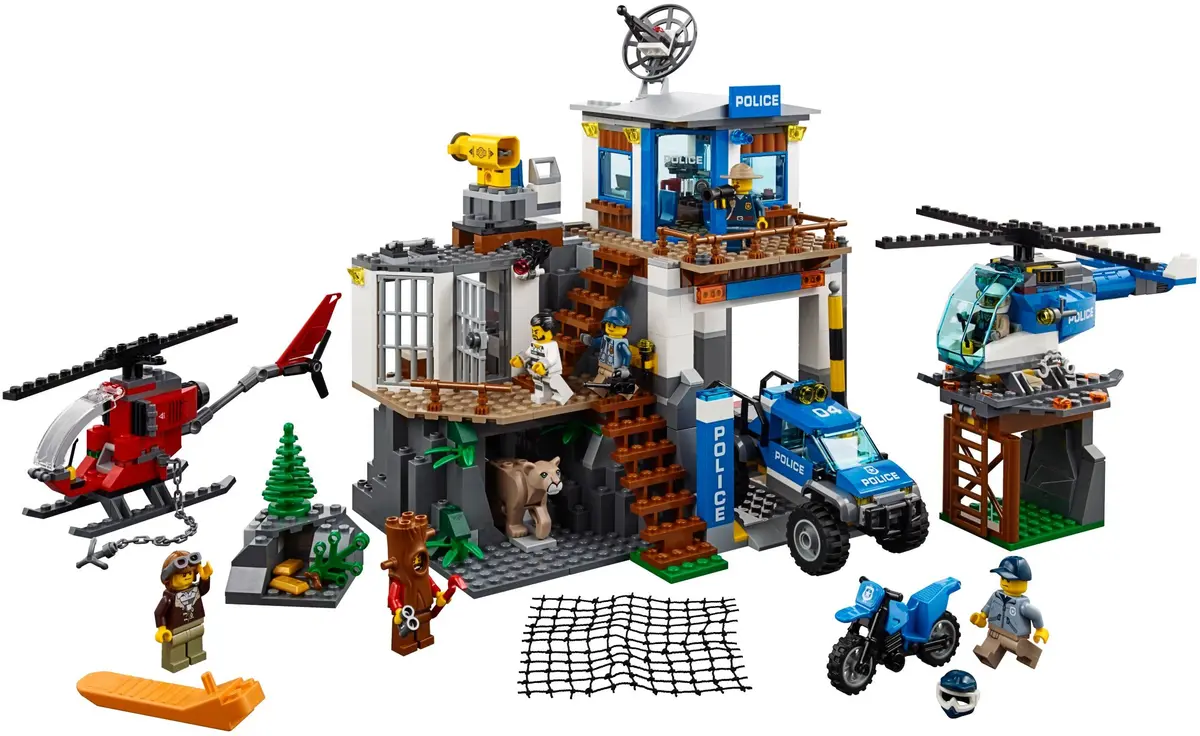 LEGO City 60174 Mountain Police Headquarters set