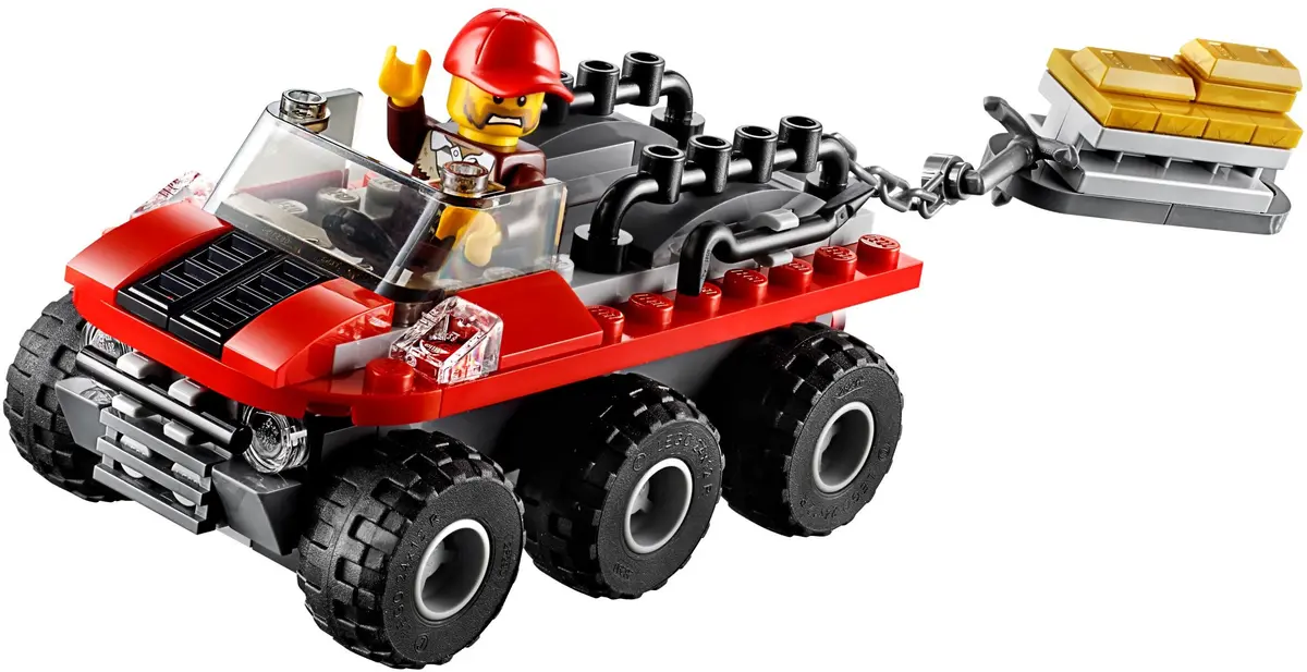 LEGO City 60175 Mountain River Heist set, image 7
