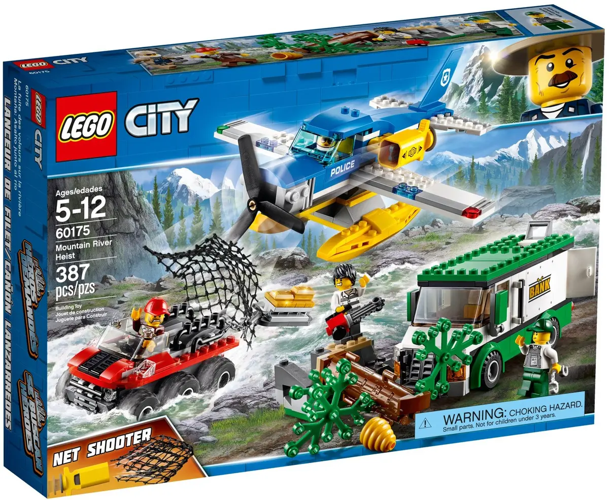 LEGO City 60175 Mountain River Heist set, image 2