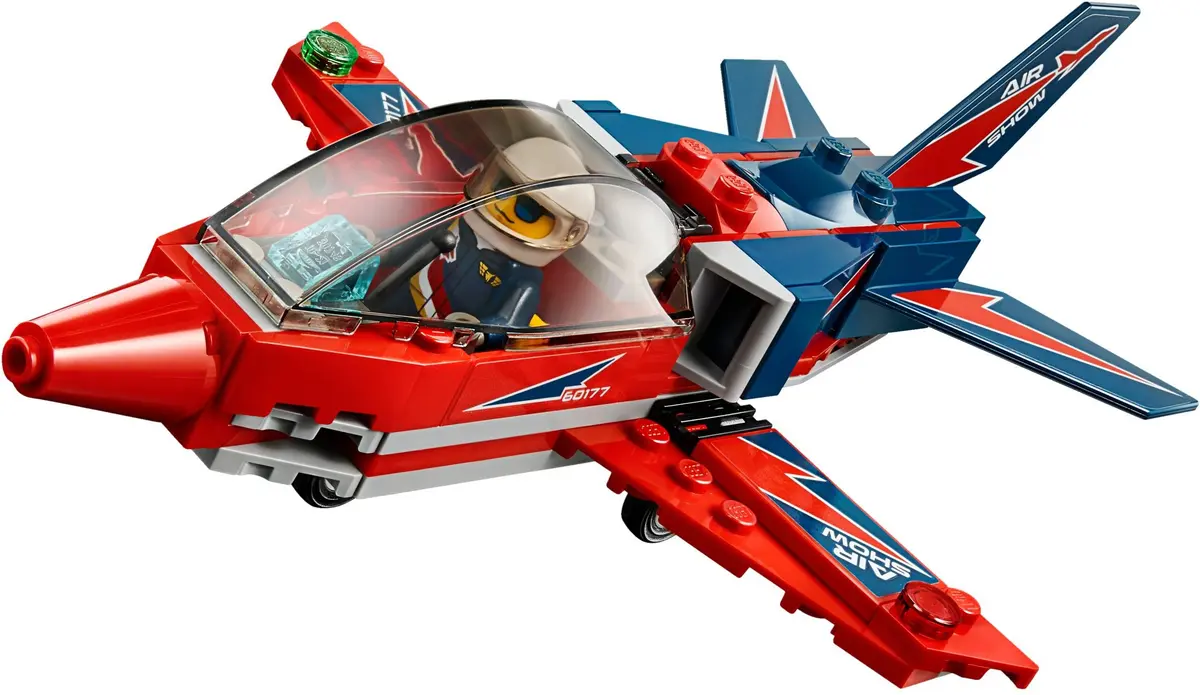 LEGO City 60177 Airshow Jet set, image 4