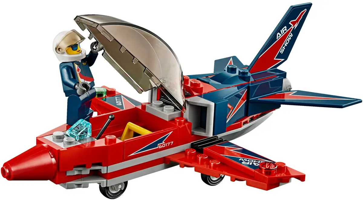LEGO City 60177 Airshow Jet set, image 5