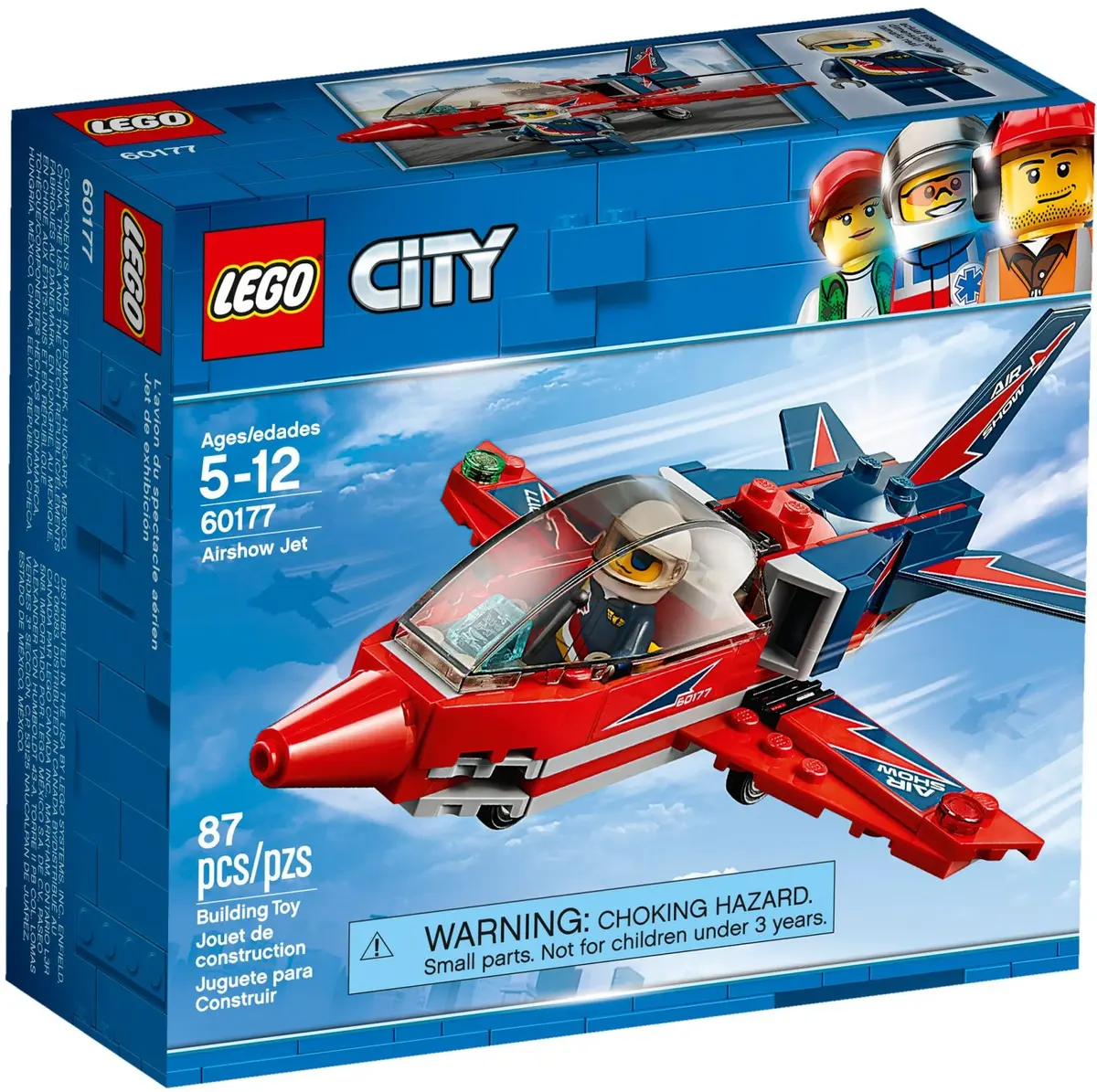 LEGO City 60177 Airshow Jet set, image 2