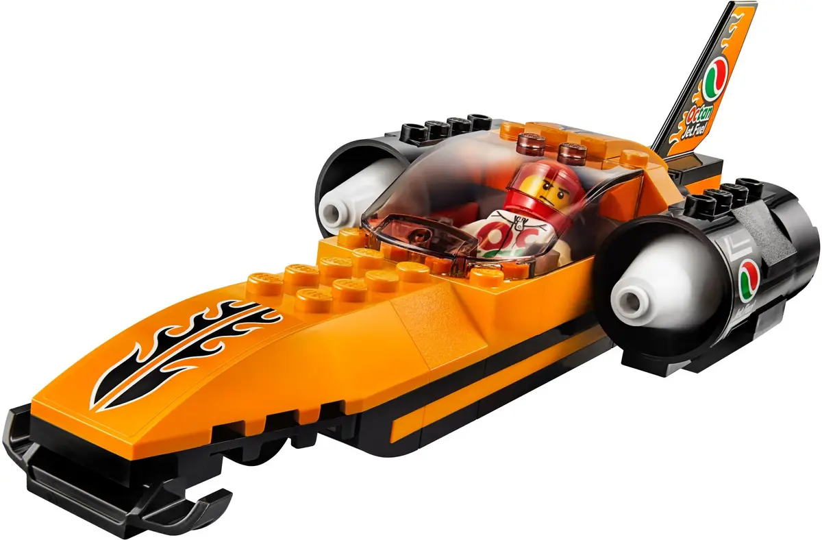 LEGO City 60178 Speed Record Car set, image 4
