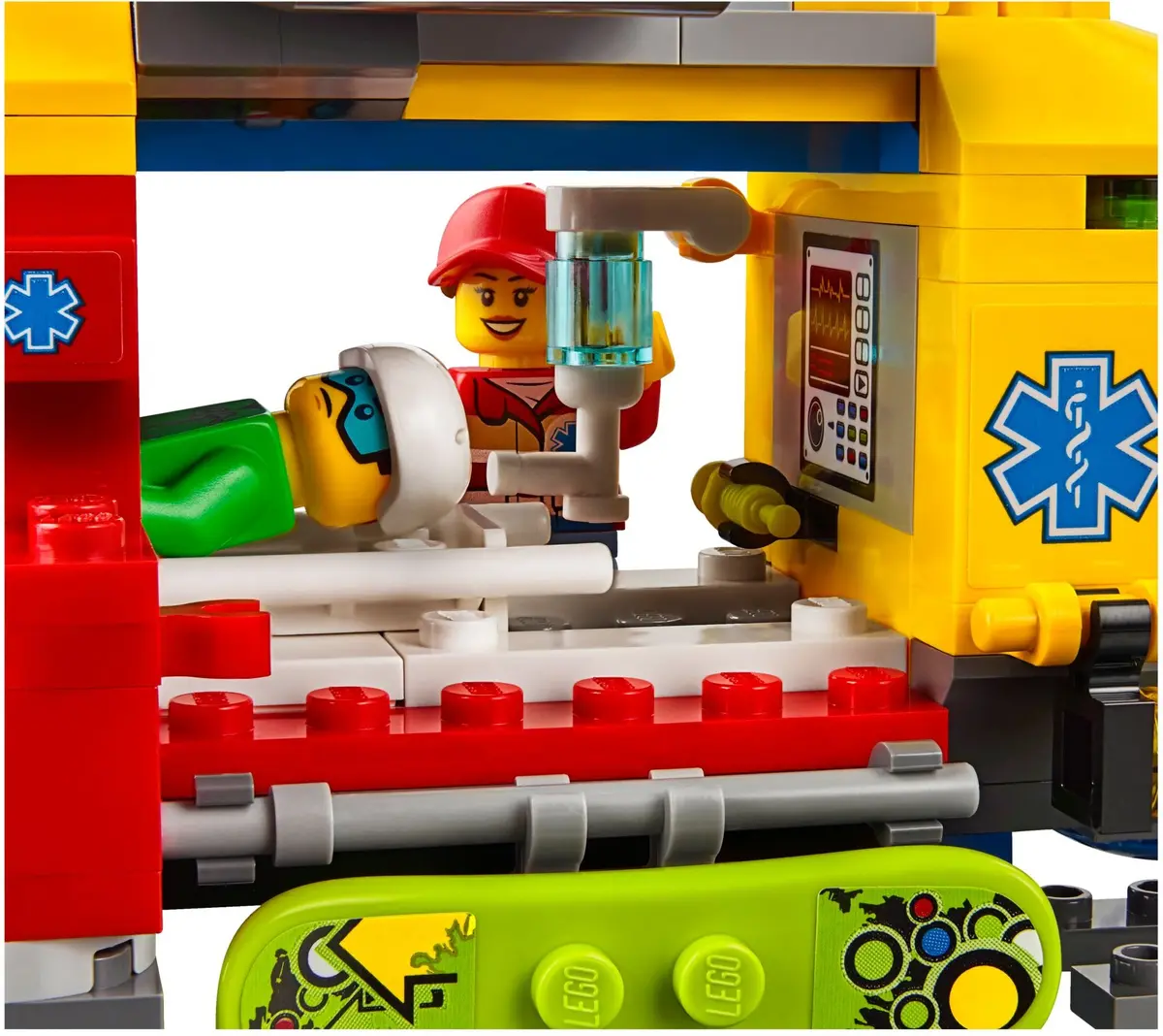 LEGO City 60179 Ambulance Helicopter set, image 4