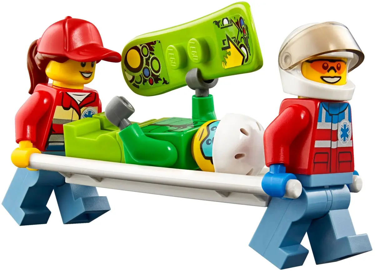 LEGO City 60179 Ambulance Helicopter set, image 7