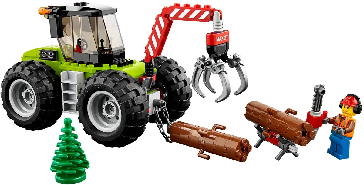 LEGO City 60181 Forest Tractor set