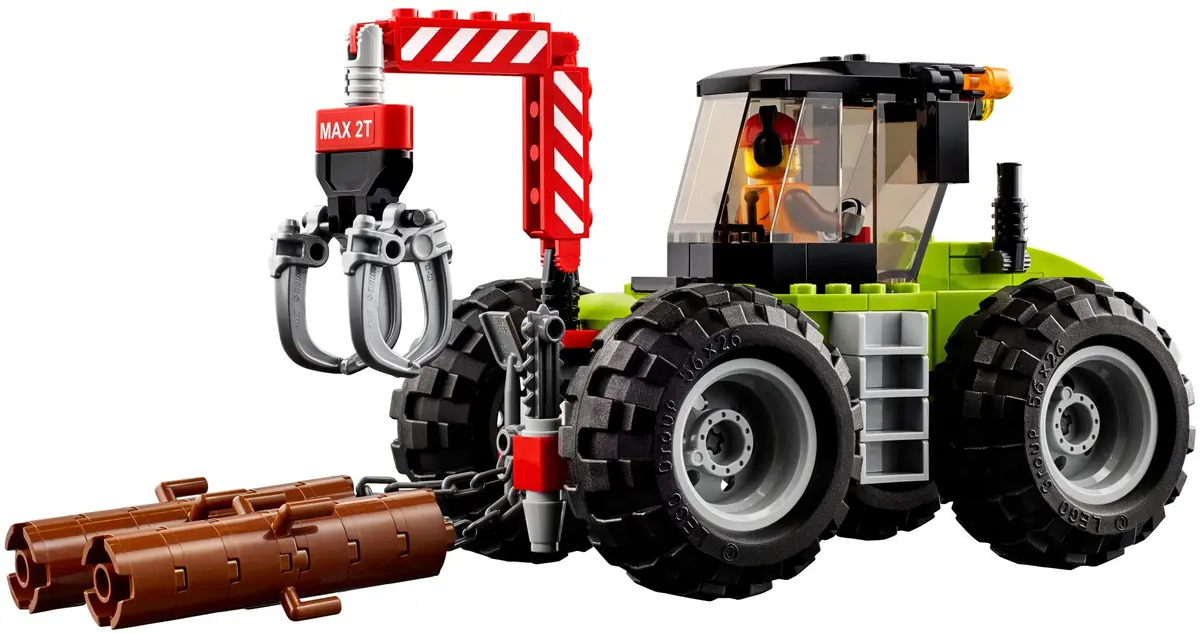 LEGO City 60181 Forest Tractor set, image 4