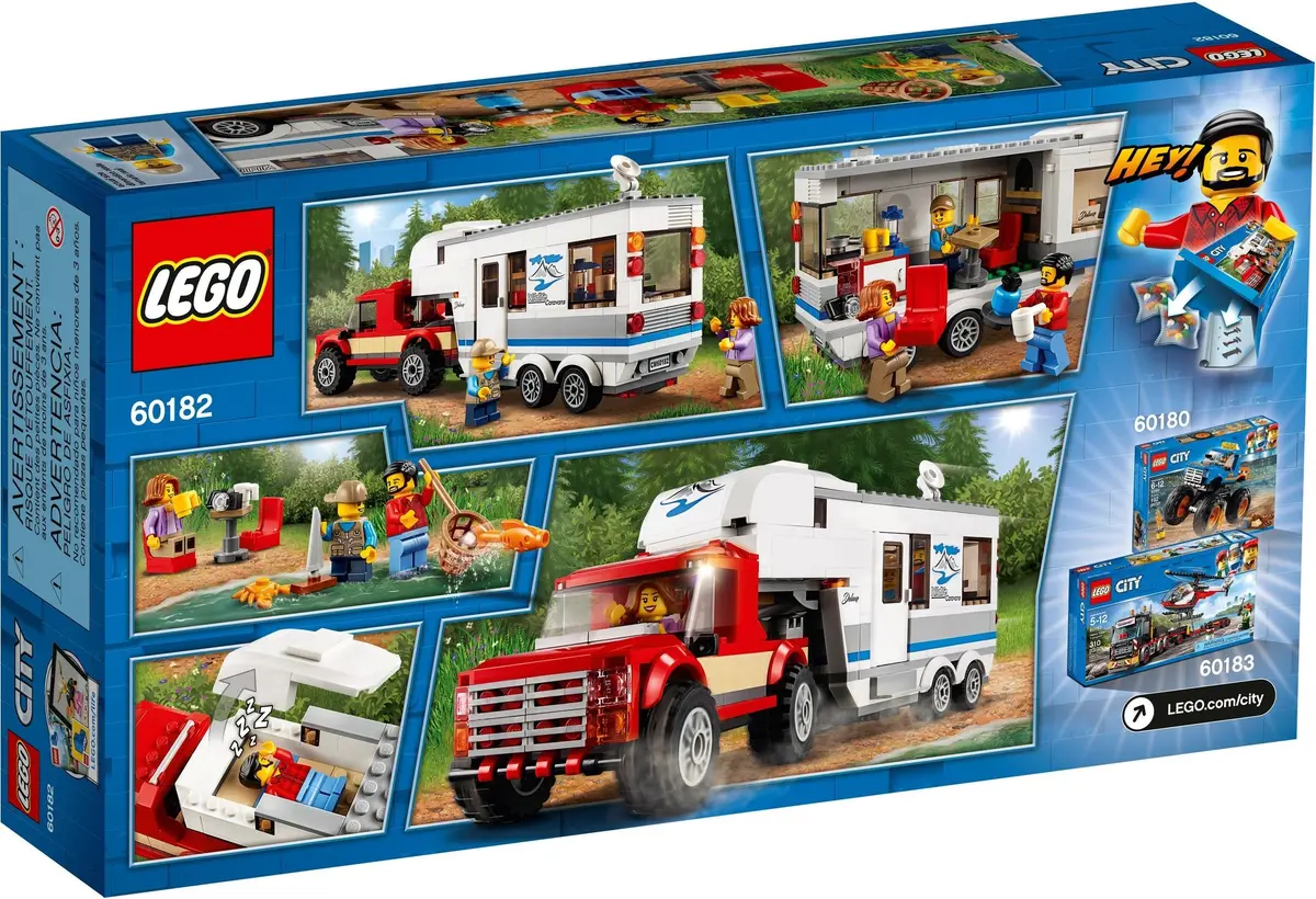 LEGO City 60182 Pickup & Caravan set, image 6