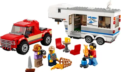 LEGO City 60182 Pickup & Caravan set