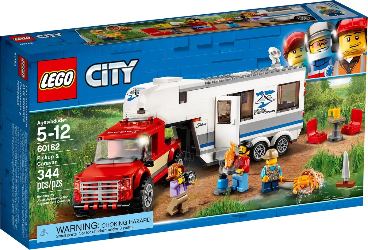 LEGO City 60182 Pickup & Caravan set, image 2