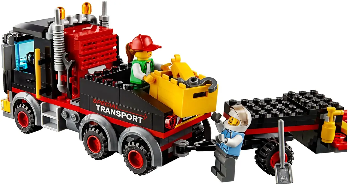 LEGO City 60183 Heavy Cargo Transport set, image 5