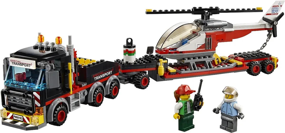 LEGO City 60183 Heavy Cargo Transport set