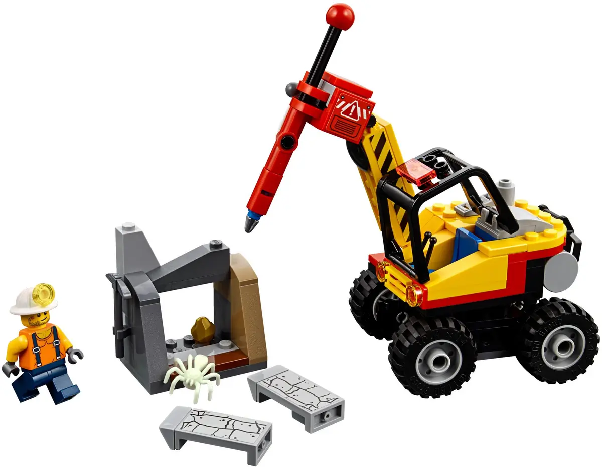 LEGO City 60185 Mining Power Splitter set