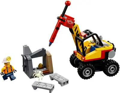 LEGO City 60185 Mining Power Splitter set