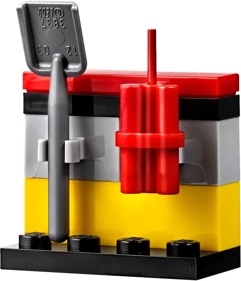LEGO City 60186 Mining Heavy Driller set, image 3
