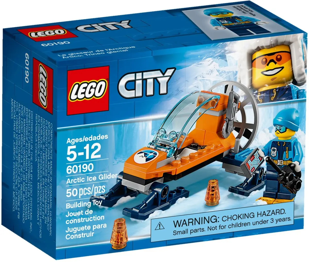 LEGO City 60190 Arctic Ice Glider set, image 2