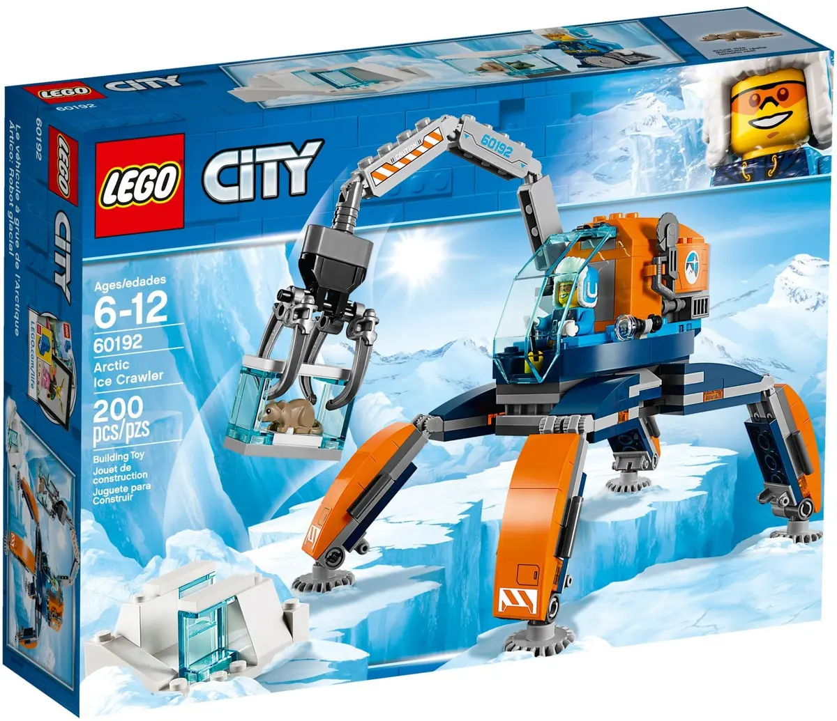 LEGO City 60192 Arctic Ice Crawler set, image 2