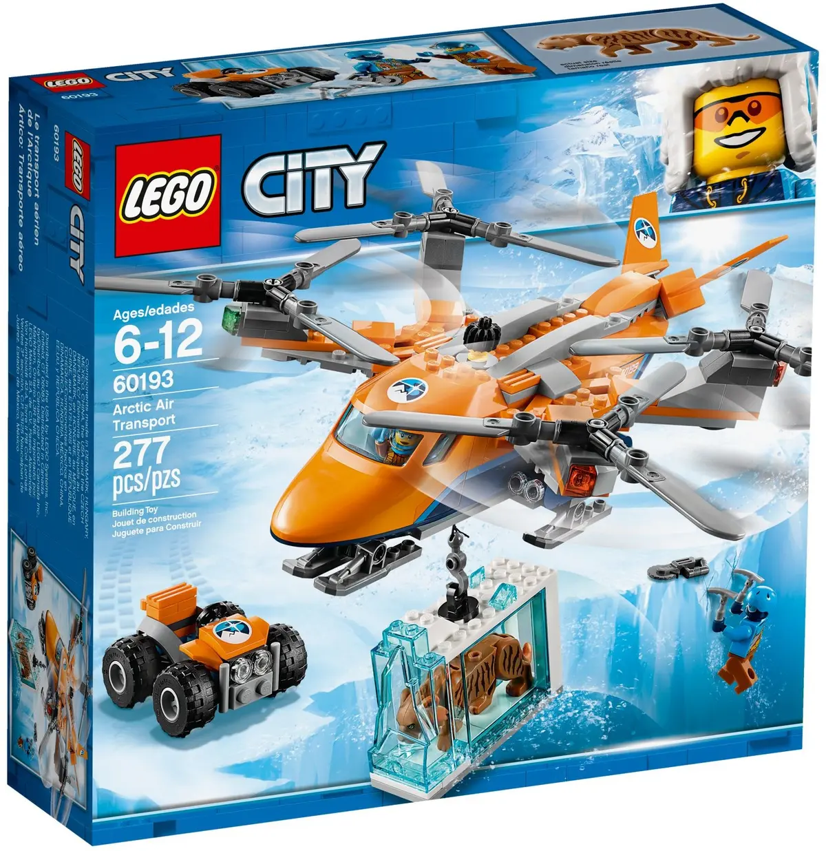 LEGO City 60193 Arctic Air Transport set, image 2
