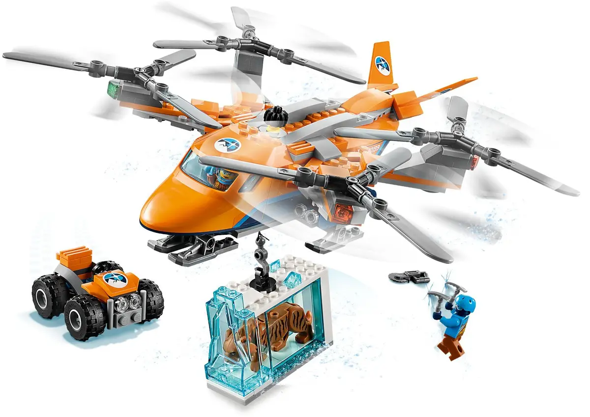 LEGO City 60193 Arctic Air Transport set, image 3