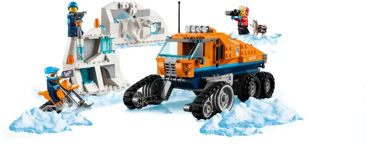 LEGO City 60194 Arctic Scout Truck set, image 3