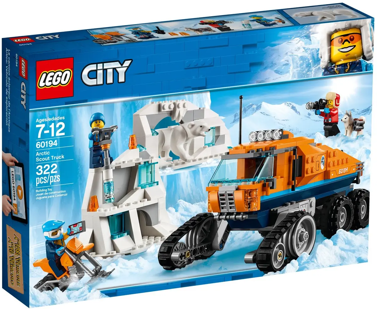 LEGO City 60194 Arctic Scout Truck set, image 2