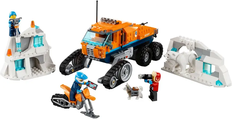 LEGO City 60194 Arctic Scout Truck set