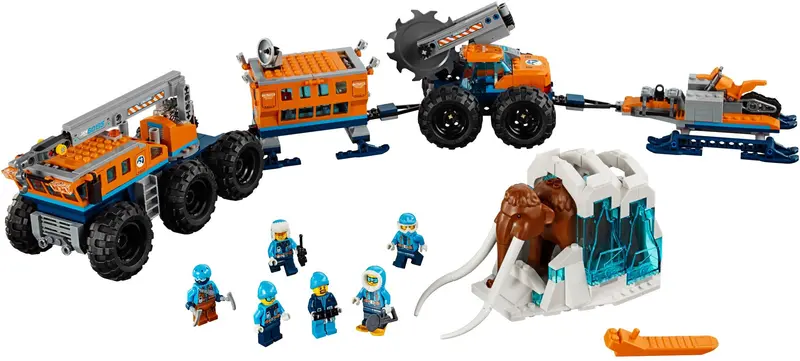 LEGO City 60195 Arctic Mobile Exploration Base set