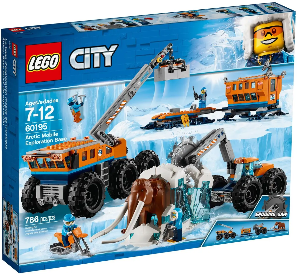 LEGO City 60195 Arctic Mobile Exploration Base set, image 2