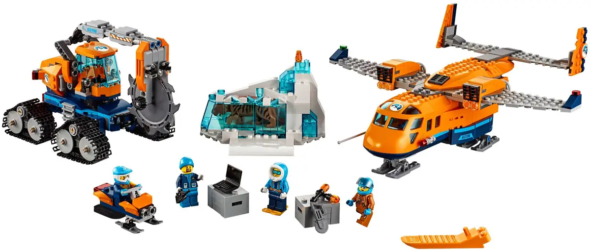 LEGO City 60196 Arctic Supply Plane set