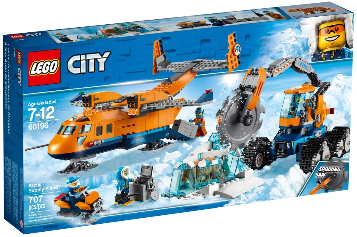 LEGO City 60196 Arctic Supply Plane set, image 2