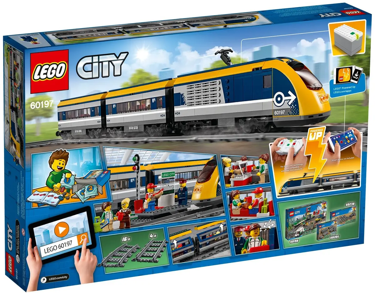 LEGO City 60197 Passenger Train set, image 3