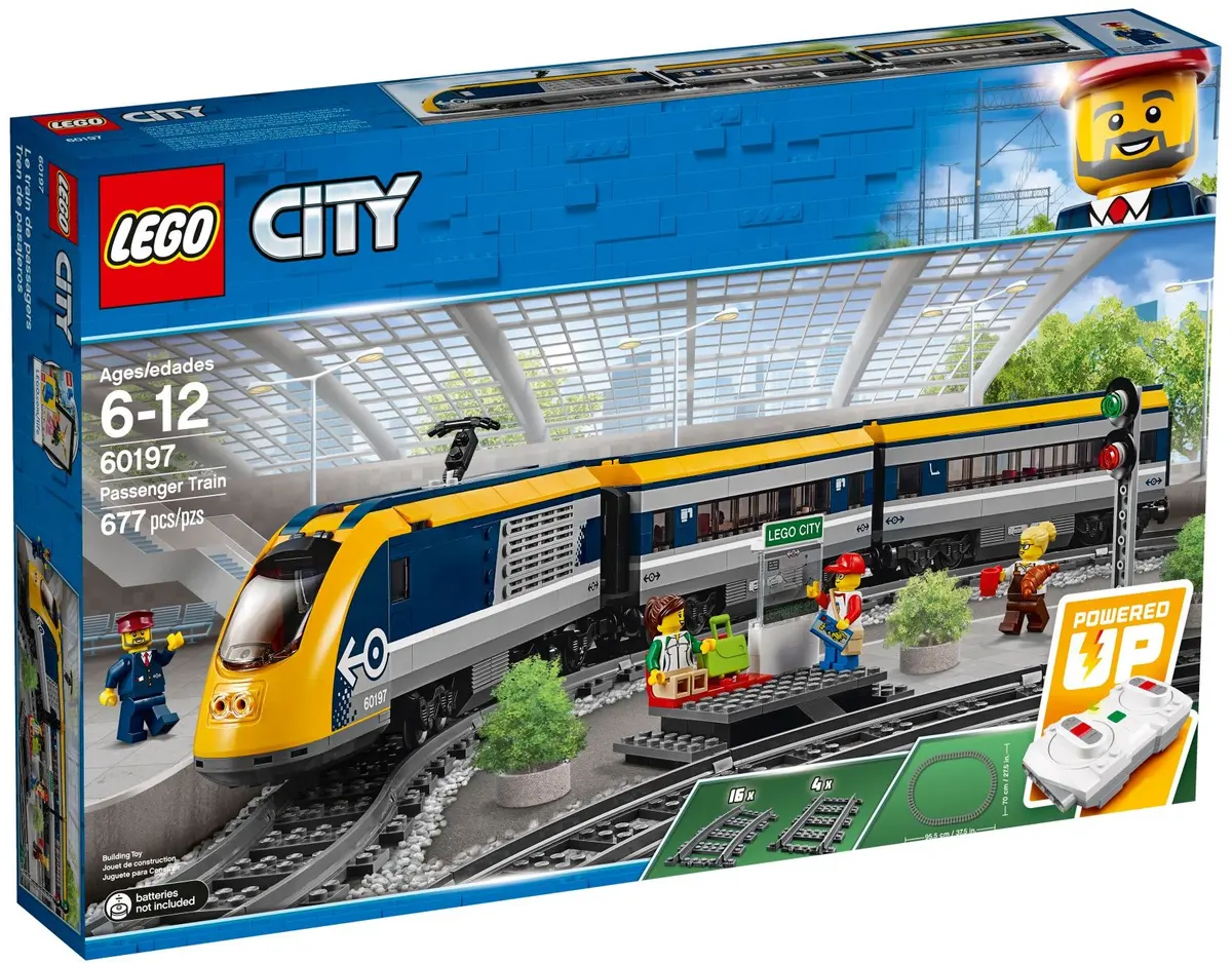 LEGO City 60197 Passenger Train set, image 2