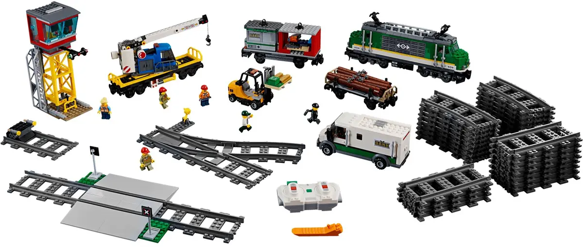 LEGO City 60198 Cargo Train set, image 7
