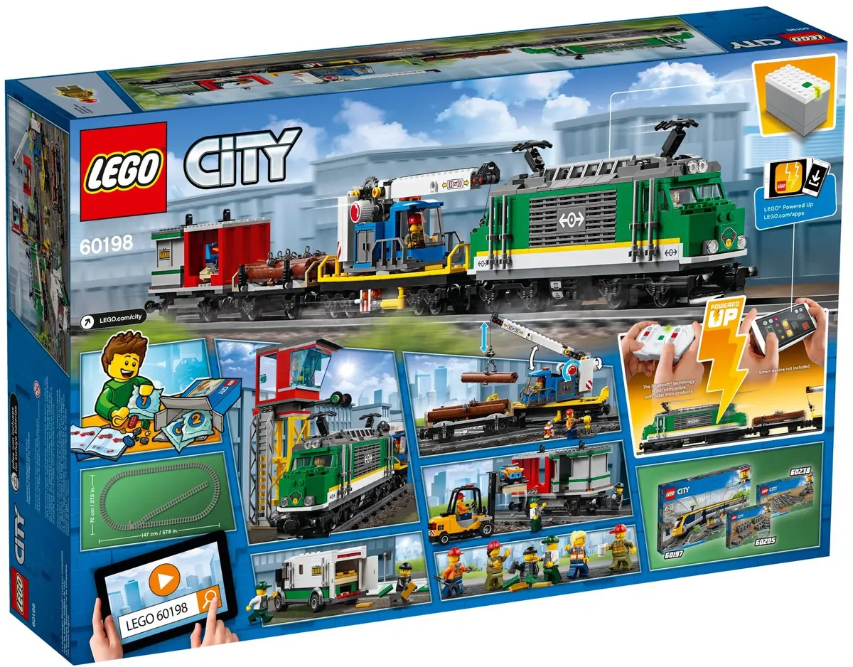 LEGO City 60198 Cargo Train set, image 5