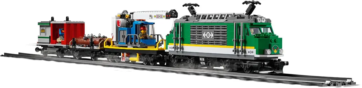 LEGO City 60198 Cargo Train set