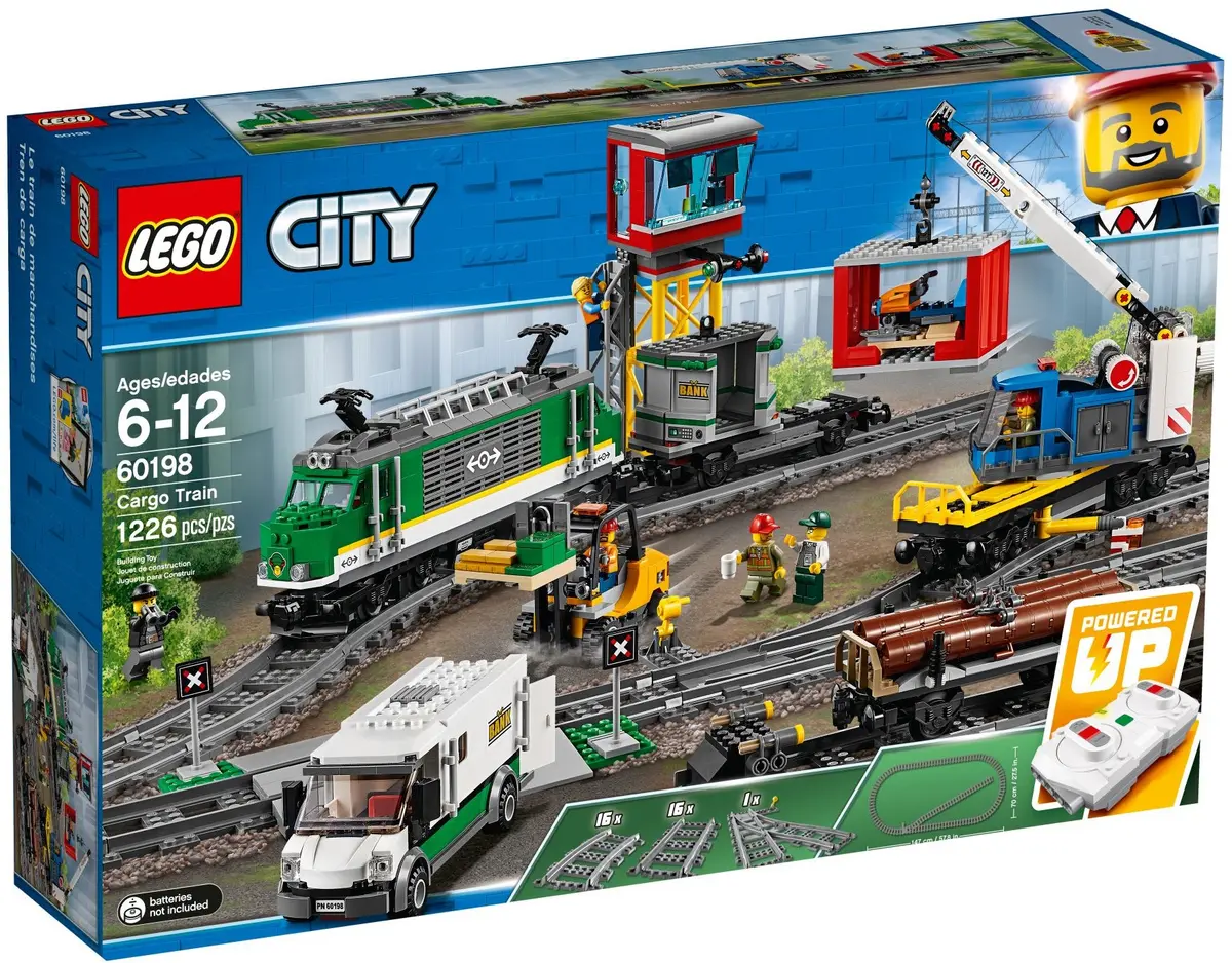 LEGO City 60198 Cargo Train set, image 2