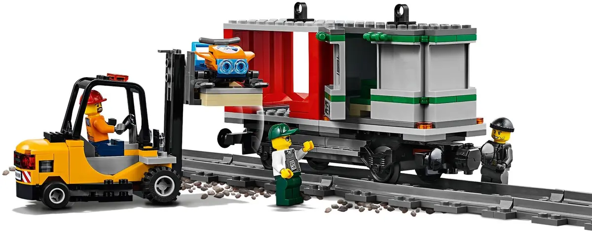 LEGO City 60198 Cargo Train set, image 3