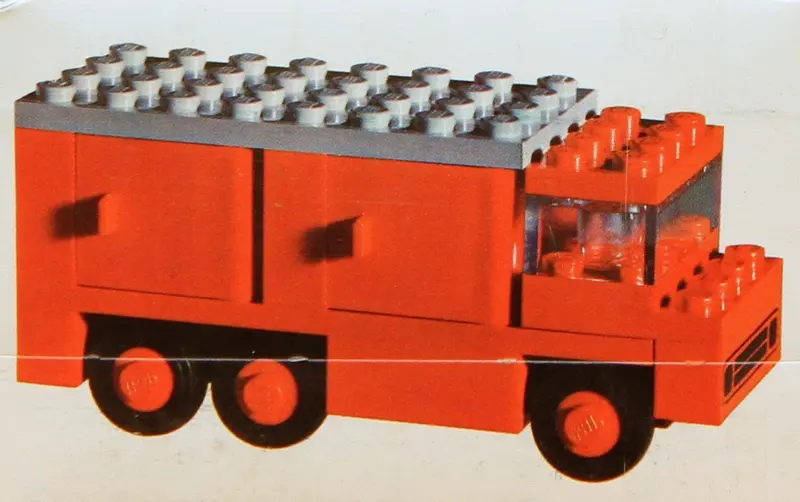 LEGO LEGOLAND 602 Van with opening doors set